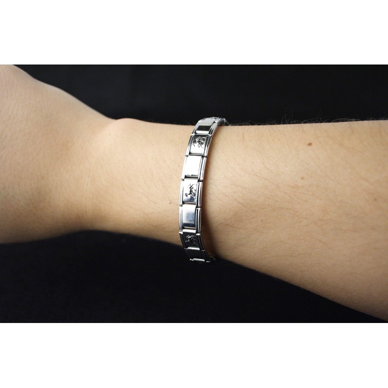 I.S. M Germanic Nine Horse Bracelet, L Size (20 cm)