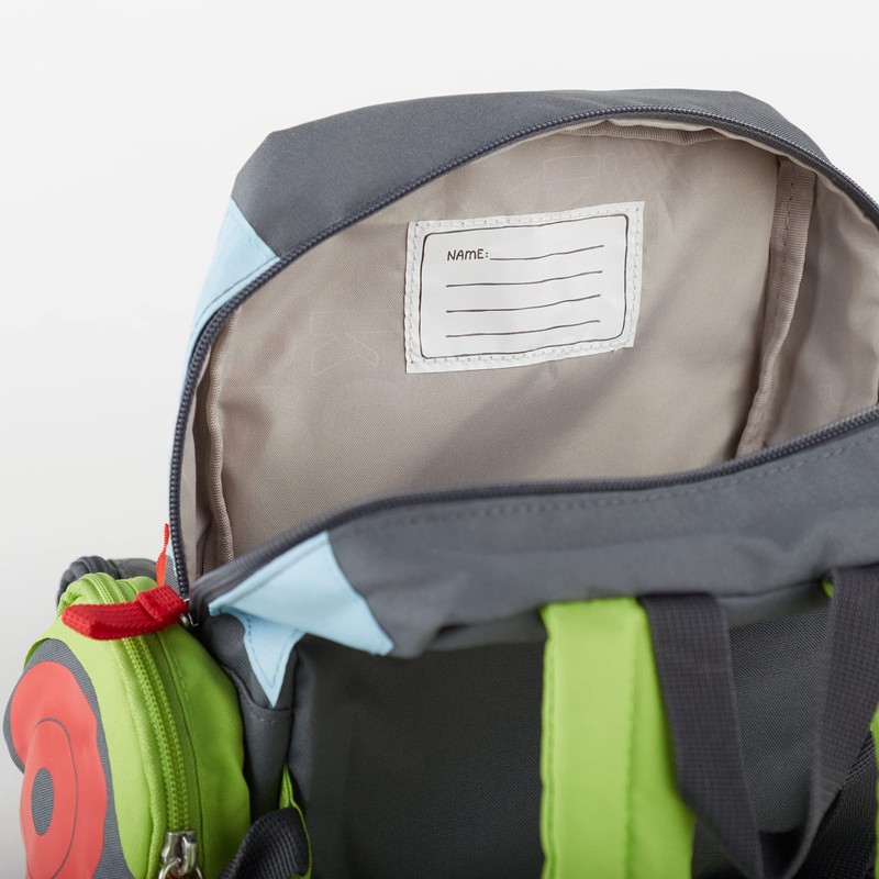 sigikid Unisex Children's Backpack, Tractor Children's Backpack, Green/Tractor