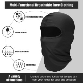 Balaclava Cover Full Face Mask Sun Hood Black Neck Tactical Men Windproof Masks