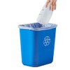 WEBSTORE SUPPLY 28 Qt. Trash and Recycle Bin Combo, 7