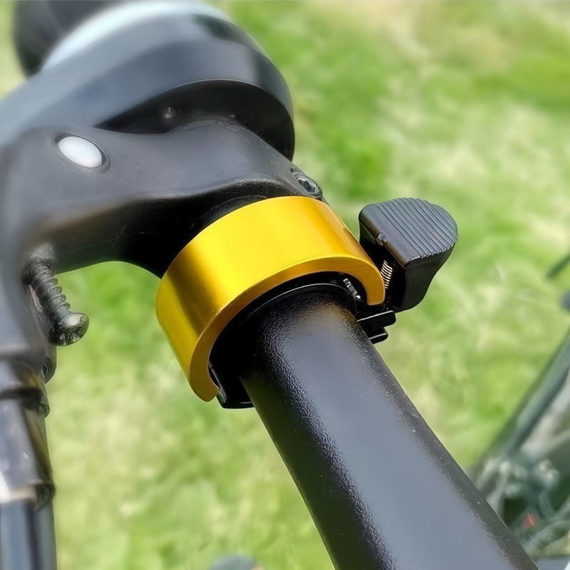 Bicycle Bell for Handlebar, Aluminum Hidden Design, 22mm Road Mountain
