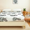 Fitted Sheet 120 x 200 cm - Tropical Palm Leaves