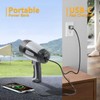 MOONASION Rechargeable Spotlight 800 Lumens, Super Bright LED Spotlight Flashlight