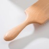 CRISTILE Paddle Brush, Natural Solid Wood, Hair Brush, Scalp Brush