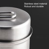 Stainless Steel Cookware Set Portable Camping Stove Cooking Pot Set