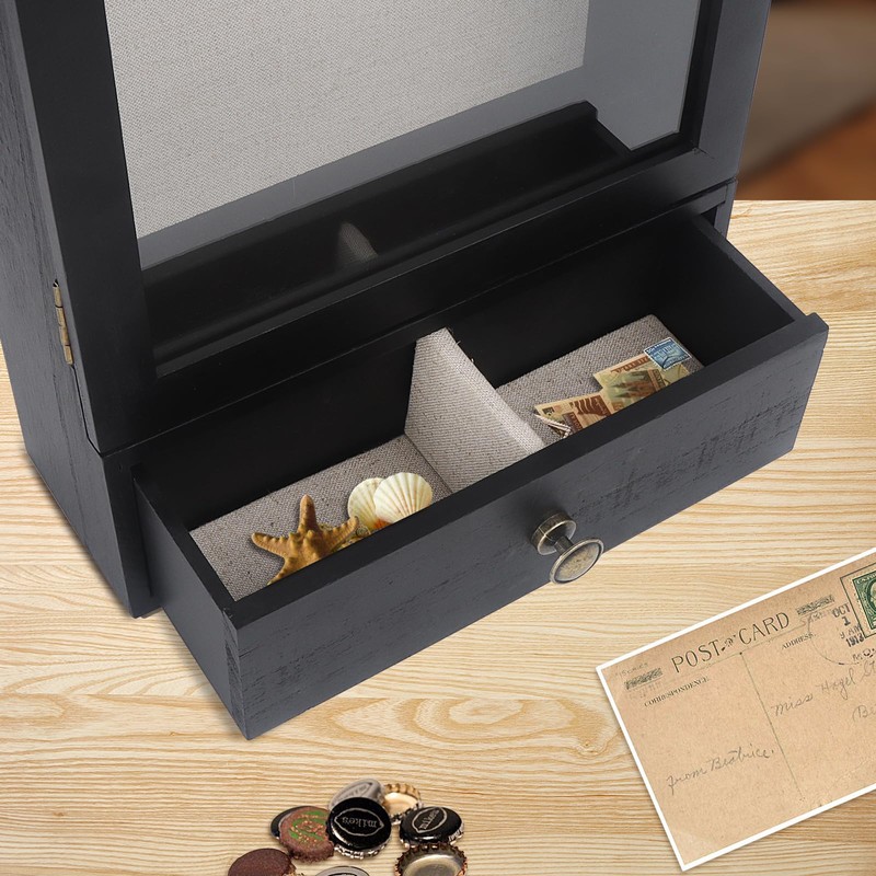 Butizone Shadow Box Frame, 3.2” Deep Shadow Box Display Case