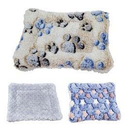 ZYEKIU Pack of 3 Small Animal Plush Bed, Guinea Pig Bed, Soft and Comfortable, Rabbit Bed Plush, Hamster Bed Warmth, Guinea Pig Accessories for Guinea Pigs, Rabbits, Hamsters (Type B)