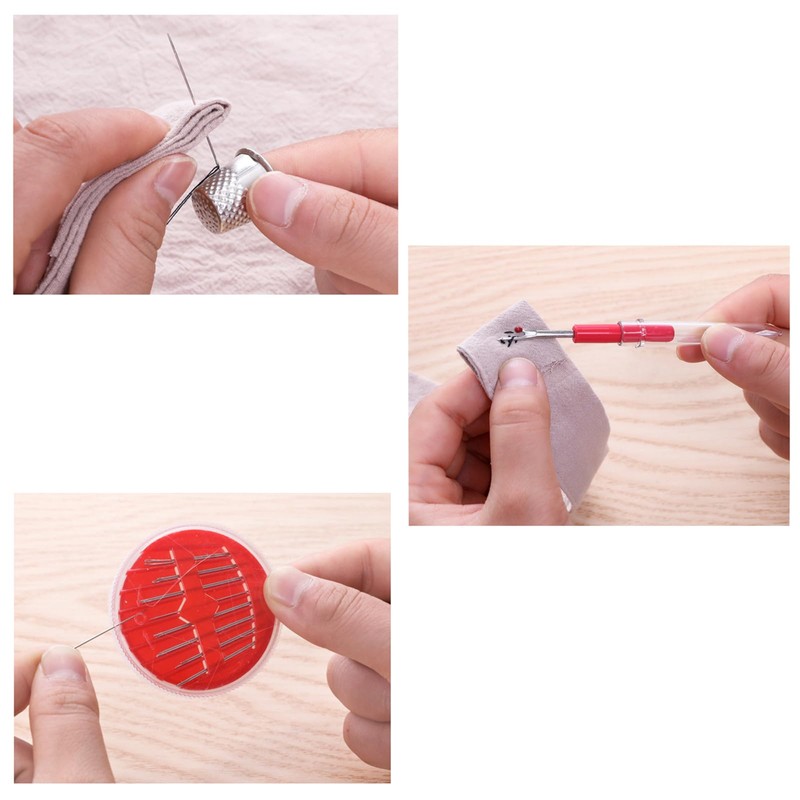 ALLVD Sewing Set, 14 Colors Thread Mini Sewing Tool Set