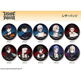 Visual Prison LBAN-V001-m10 Leather Badge Hyde Jaie