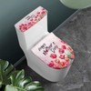 Gzzxiailg Happy Mothers Day Bathroom Toilet Lid Cover Fit for