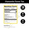 Kosher, sin cafeína, sin OMG, 18 bolsas de té sin