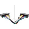 InLine 71614S Patchkabel flach, U/UTP, Cat.6, schwarz, 1,5m