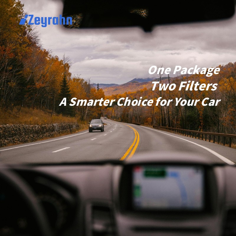 Zeyrahn Cabin & Engine Air Filter Kit for RAM 1500