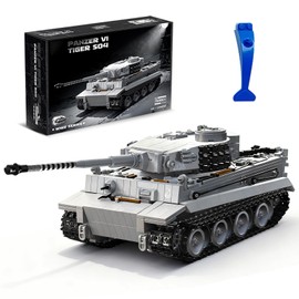 NERCISU WW2 Tiger Heavy Tank Building Sets, 1:28 Panzer VI S04 Model Kit