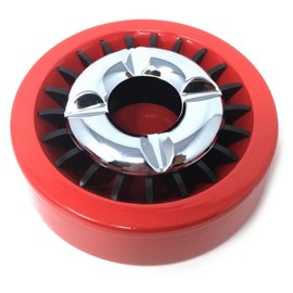 Starlet24® Fire Killer Ashtray for Outdoor Wind Ashtray Stable Round Flat – Red