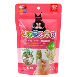 High Pet Crushing Material Barley Stick, 2.1 oz (60 g), Snack for Small Animals, Rabbits, Guinea Pigs, Chinchillas