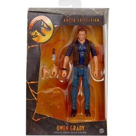 Jurassic World Amber Collection Owen Grady (Chris Pratt) 6 Inch Action Figure