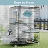 STILLCOVE 3-Tier Cat Cage Indoor: Medium Cat Enclosure Pet Playpen