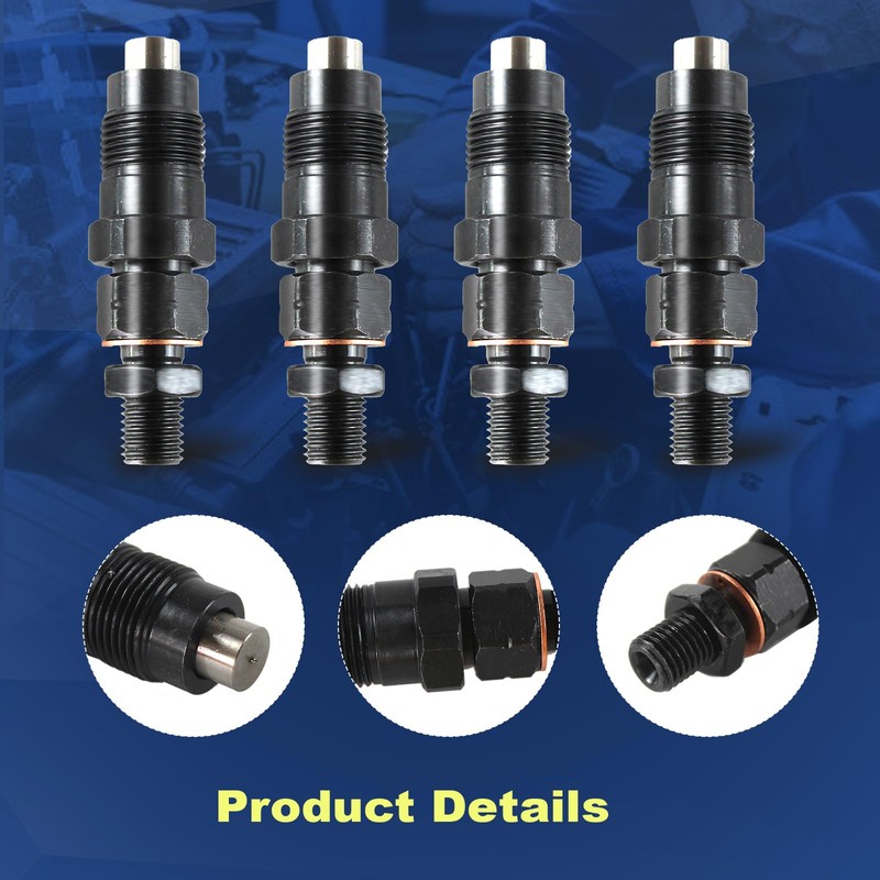 COPACHI 4pcs Fuel Injector Replace OE 131406490 Fits for Perkins