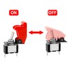 Heschen Metal Toggle Switch Flick Flip, 12V 20A, SPDT, ON/Off