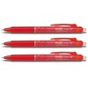 Pilot Frixion Clicker Pen 0.5 (Fine) Set of 3, Red