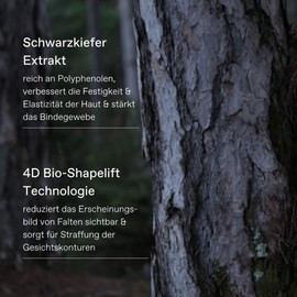 KORRES BLACK PINE Invigorating Night Serum for Mature Skin for the Face, Smoothes and Tightens the Skin, Dermatologically Tested & Vegan, 30 ml