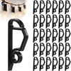 XIZAO Gutter Hooks Outdoor Light Clips Plastic Lights Hanger Hooks
