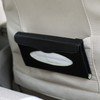 LEAGY Pack of 2 PU Leather Car Tissue Holder, Tissue