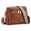 LEEXTON Crossbody Shoulder Bag, Women's, Large Capacity, Genuine Leather, Popular,