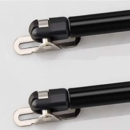 2 Pack 10 inch Gas Prop Force 50N/11LB Gas Struts – Black Gas Springs/Window Lift and Lid Support/Gas Shocks for RV Bed Platform/Floor Hatch/Outdoor Bench/Cabinet/Tool Box/Truck Canopy/Camper Cover
