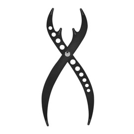 Regla de Proporción áurea para Cejas, 1:0.618 Regla para Cejas de Acero Inoxidable de 3 Puntos Calibrador Medio Dorado Portátil para Extensiones de Cejas Microblading (BLACK)