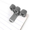 Ashton and Wright 2 Pcs Silver Metal 3 Pen Holder