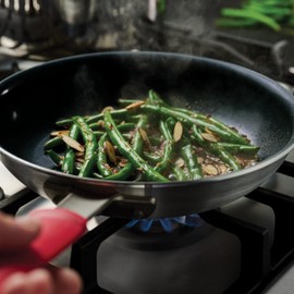 Tramontina Ceramic Nonstick Restaraunt Fry Pan, 10 Inch, Black, Professional Series, Dishwasher and Oven Safe, 80114/060DS