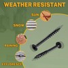 LIONMAX Deck Screws 3 Inch, Wood Screws #10 x 3,