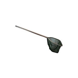 Frabill Bait dealer net 12x10in. 26in. Handle 3528, Premium Landing Net, Multi, One Size,Black and Grey