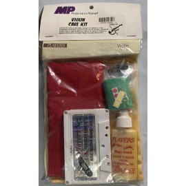 Players Violin Care Kit MKH-VI w Shoulder Rest Rosin Cloth Stickers Chart Tape