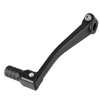Motoforti Universal Aluminum Alloy Motorcycle Folding Gear Shift Lever Black