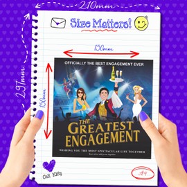 Cult Kitty Engagement Card - Greatest Engagement - Engagement Cards for Couples, Congratulations Engagement Card, Engagement Card Funny