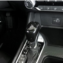 ZiWen Gloss Black Interior Trim Gear Shift Knob for Nissan Sentra Altima 2020-2025 Versa Kicks (Gloss Black, Gear Shift Knob)
