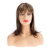 Beweig Long Blonde Wigs for Women Natural Straight Blonde Brown