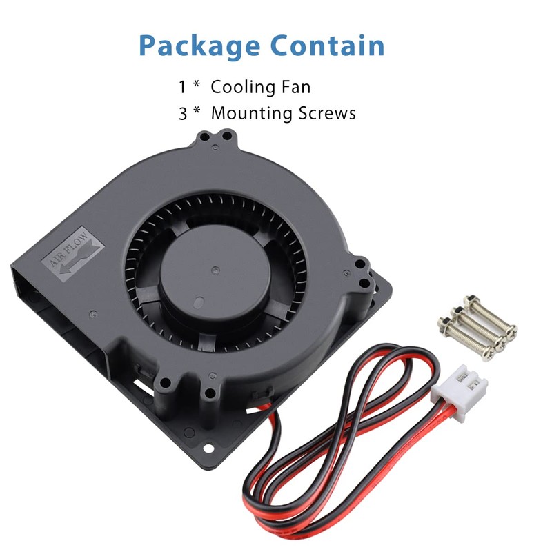 GDSTIME 12032 120mm x 32mm 12cm 24V DC Brushless Axial