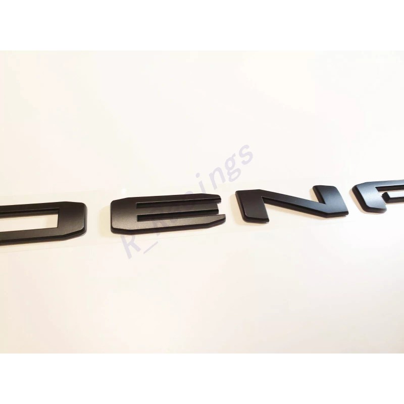 GMC OVERLAY Matte Black DENALI HD DENALI SIERRA Emblem 2020+GMC