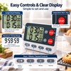 Dual Digital Kitchen Timer for Cooking & Baking – Independent