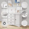 LGHM Tall Chest Drawers 4 Drawer For Bedroom Furniture Large