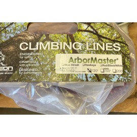 samson arbormaster liberty line 1/2" x 120' climbing line 7.7lbs per 100' 8100lb