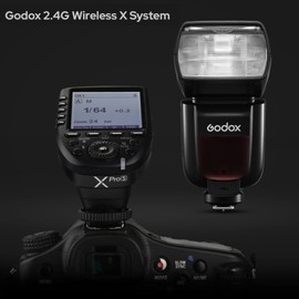 GODOX TT685II-N i-TTL Camera Flash 1/8000s HSS GN60 0.1-2.6s Recycle Time,Full Power Flashes 290 Times,20-200mm Flash Coverage,Suitable for Nikon Cameras,Quick-Release Lock,TCM Instant Conversion