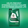 Castrol GTX High Mileage 10W-30 Synthetic Blend Motor Oil, 5