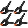 4 Pack Spring Clamps, 6inch Plastic Clips, Backdrop Clips, Big