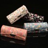 4 Pack Floral Lipstick Case for Purse Travel Lipstick Holder
