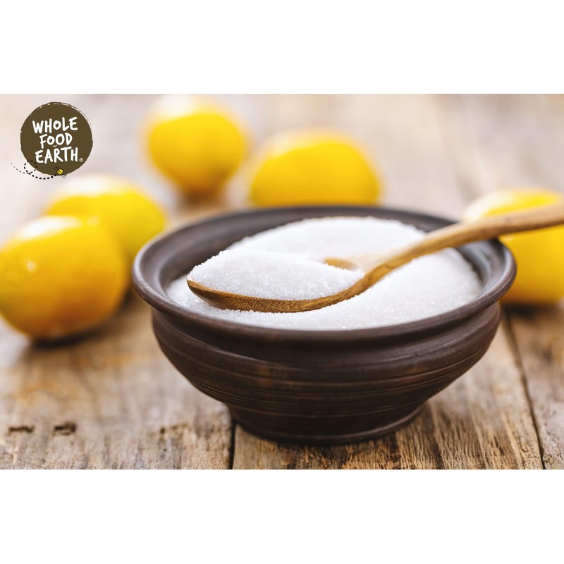 Whole Food Earth® Citric Acid, Anhydrous, Food Grade, 500 g